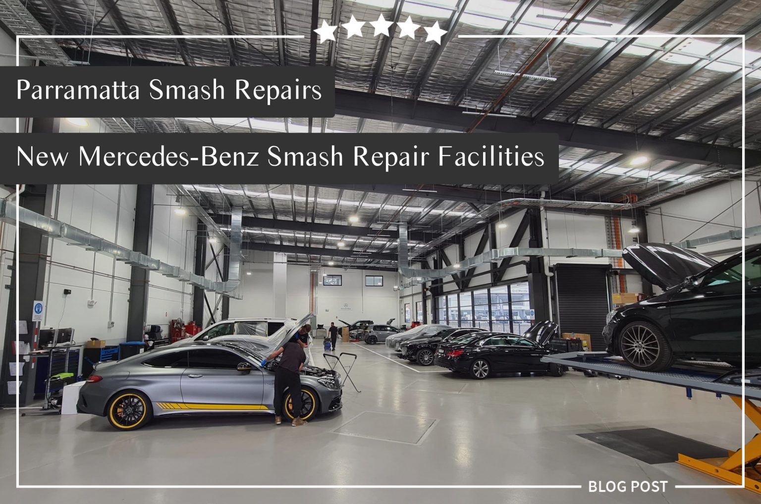 New Mercedes Smash Repairs Centre in Parramatta