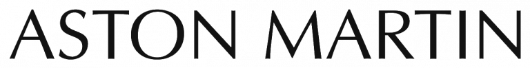 aston martin logo text