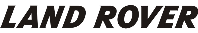 land rover logo text
