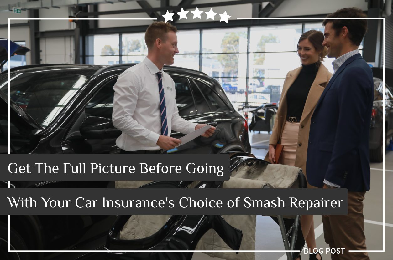 Get the full picture before going with your car insurance's choice of smash repairer